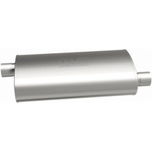 Load image into Gallery viewer, MagnaFlow Exhaust Products 11266 Straight-Through Performance Muffler; 2.5in. Offset/Offset; 4x18x9 Body
