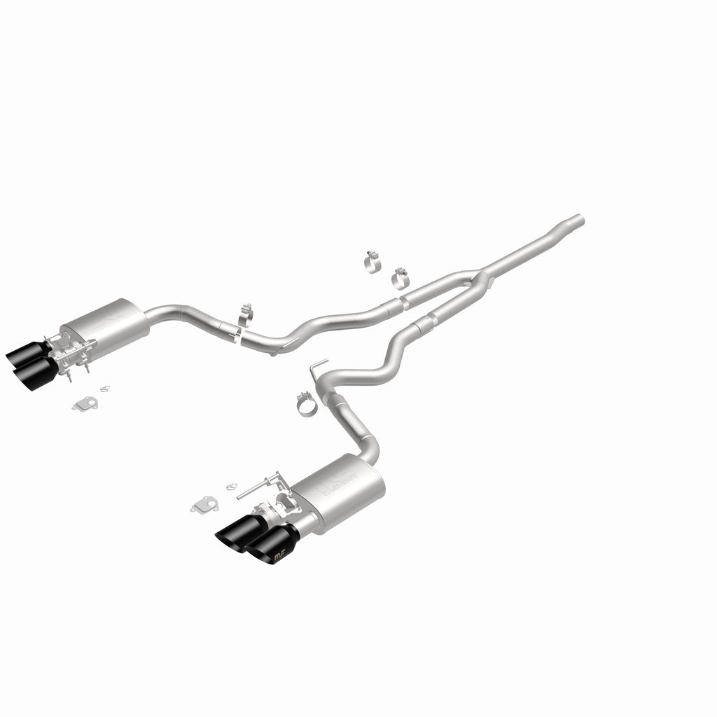 MagnaFlow Exhaust Products 19640 Competition Series Stainless 2.5 in Cat-Back for Select Ford Mustang