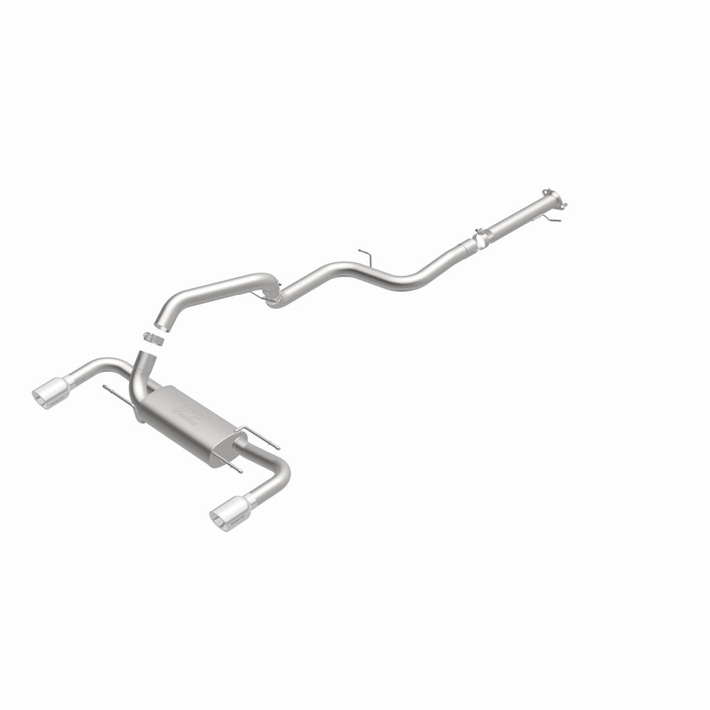 MagnaFlow Exhaust Products 15557 Street Series Polished Cat-Back System for Select Mazda 3