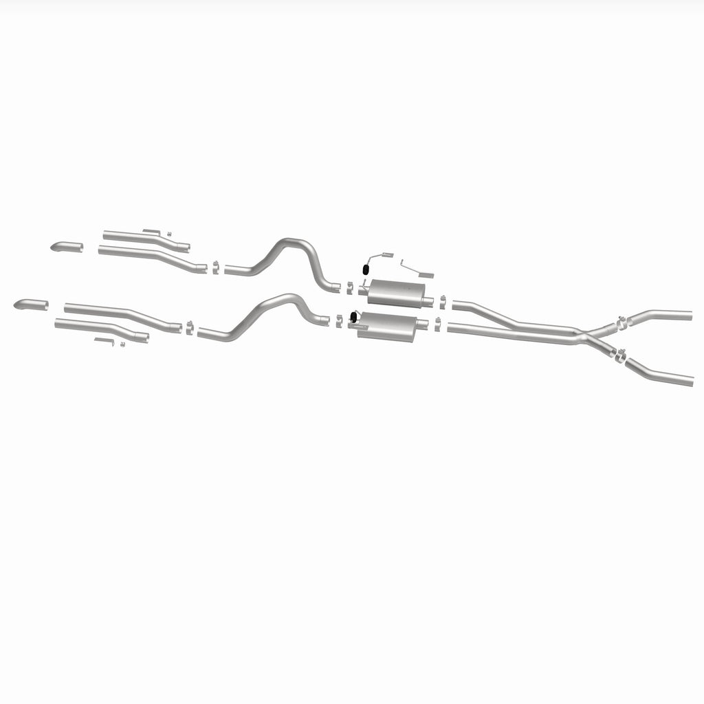 MagnaFlow Exhaust Products 19303 Street Series Polished System for Select Chrysler Cordoba, Dodge 330, Dodge 440, Dodge Charger, Dodge Coronet, Dodge Dart, Dodge Magnum, Dodge Monaco, Dodge Polara, Plymouth Belvedere, Plymouth Fury, Plymouth GTX,
