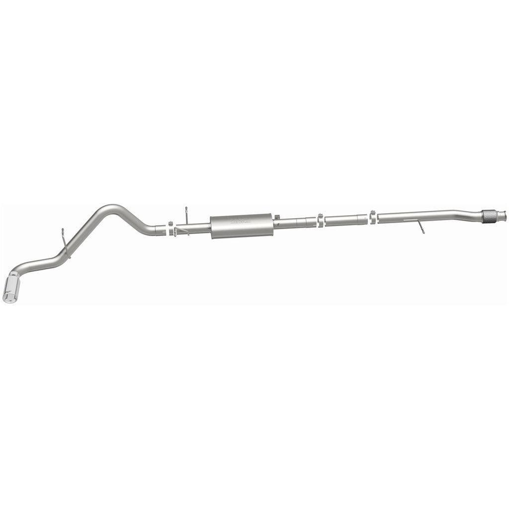 MagnaFlow Exhaust Products 19469 Street Series Polished Cat-Back System for Select Chevrolet Silverado 1500, Chevrolet Silverado LTD, GMC Sierra 1500, GMC Sierra Limited