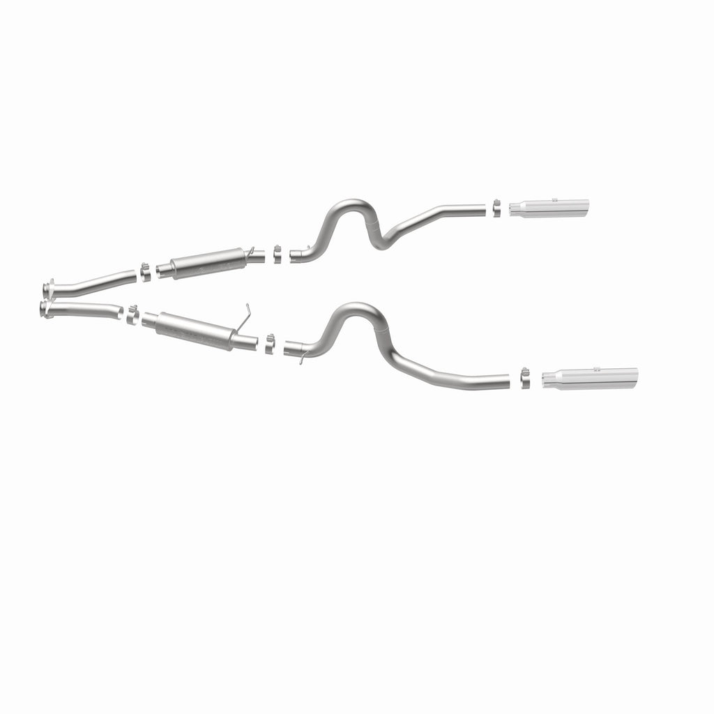 MagnaFlow Exhaust Products 15677 Competition Series Stainless 2.5 in Cat-Back for Select Ford Mustang