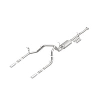 Load image into Gallery viewer, MagnaFlow Exhaust Products 19027 Street Series Polished Cat-Back System for Select Chevrolet Silverado HD, Chevrolet Silverado HD, GMC Sierra HD, GMC Sierra HD