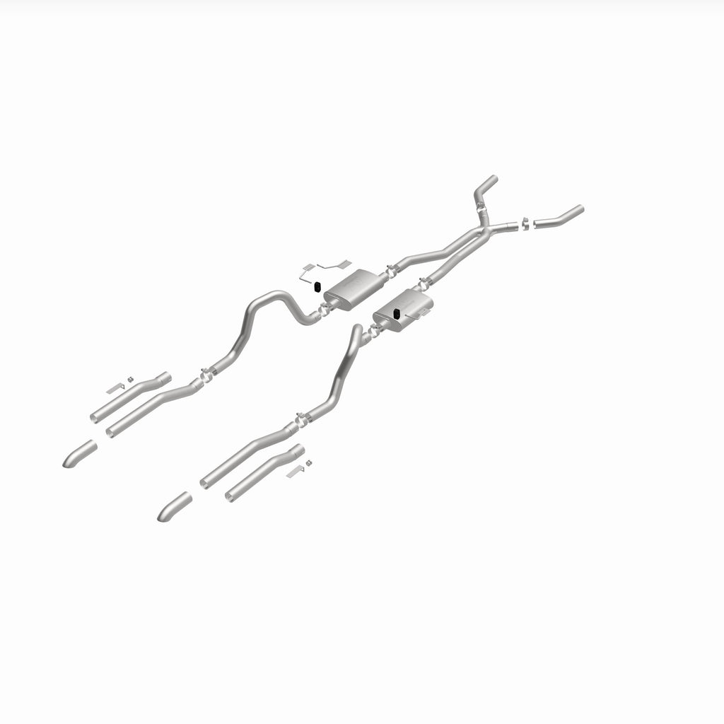 MagnaFlow Exhaust Products 19303 Street Series Polished System for Select Chrysler Cordoba, Dodge 330, Dodge 440, Dodge Charger, Dodge Coronet, Dodge Dart, Dodge Magnum, Dodge Monaco, Dodge Polara, Plymouth Belvedere, Plymouth Fury, Plymouth GTX,
