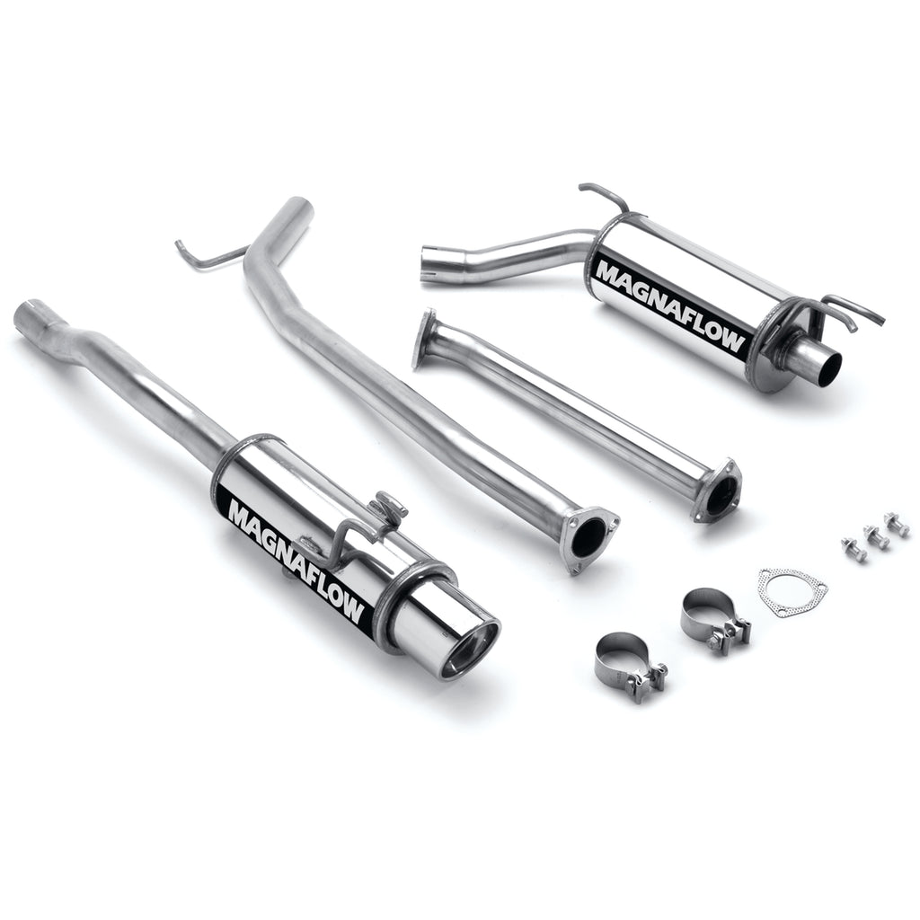 MagnaFlow Exhaust Products 16687 Street Series Polished Cat-Back System for Select Honda Civic