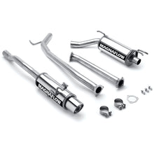 Load image into Gallery viewer, MagnaFlow Exhaust Products 16687 Street Series Polished Cat-Back System for Select Honda Civic