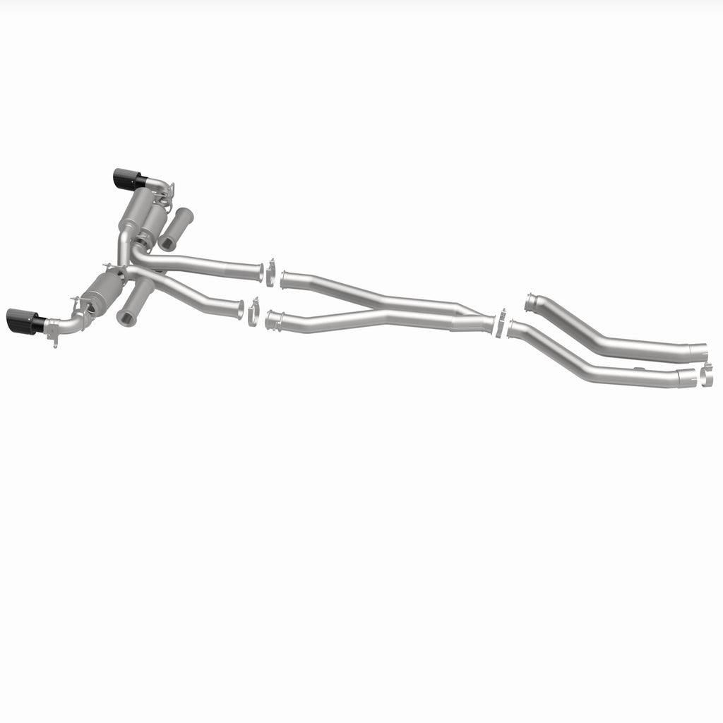 MagnaFlow Exhaust Products 19495 xMOD Series Carbon Fiber Tips Cat-Back System for Select Toyota GR Supra