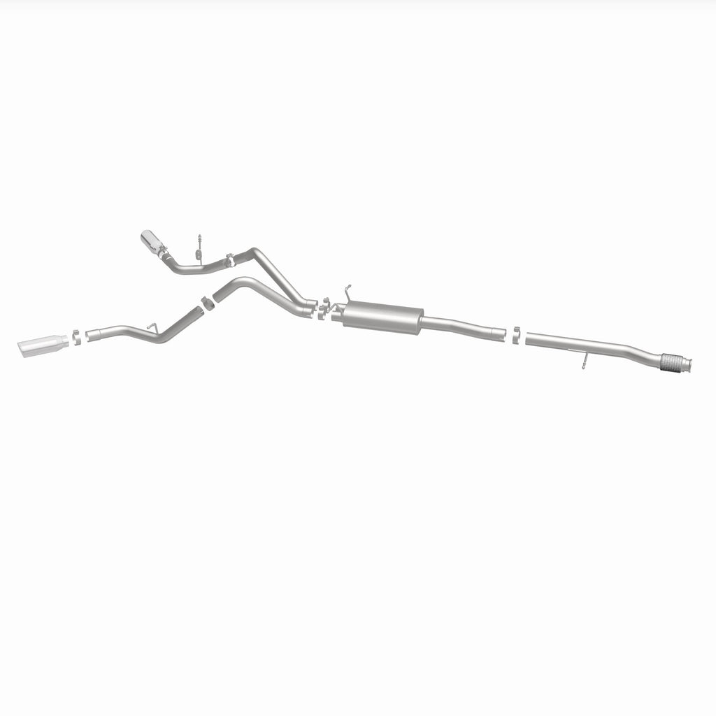 MagnaFlow Exhaust Products 15269 Street Series Polished Cat-Back System for Select Chevrolet Silverado 1500, Chevrolet Silverado LD, GMC Sierra 1500, GMC Sierra Limited
