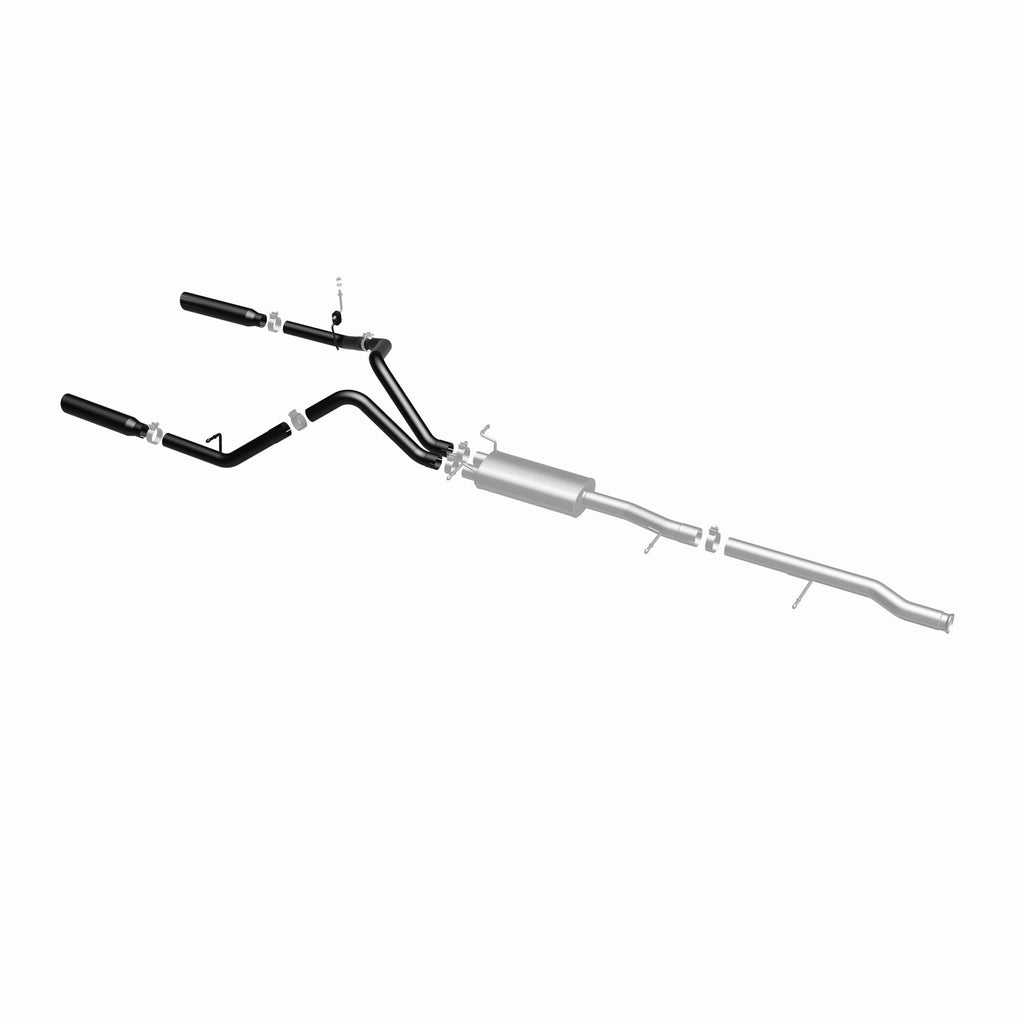 MagnaFlow Exhaust Products 15362 Street Series Black Coated Cat-Back System for Select Chevrolet Silverado 1500, GMC Sierra