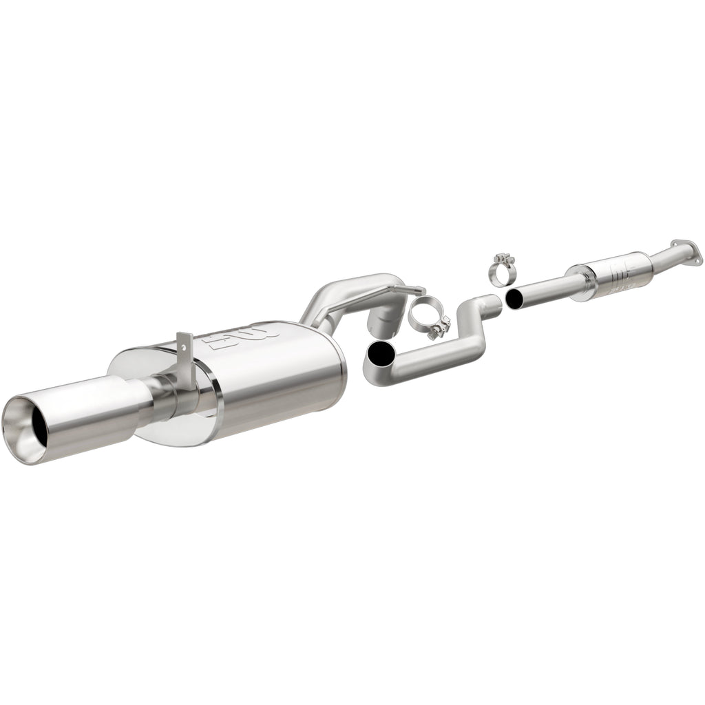 MagnaFlow Exhaust Products 15805 Street Series Polished Cat-Back System for Select Mitsubishi Lancer
