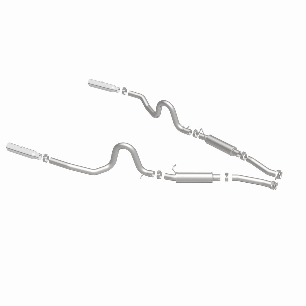 MagnaFlow Exhaust Products 15677 Competition Series Stainless 2.5 in Cat-Back for Select Ford Mustang