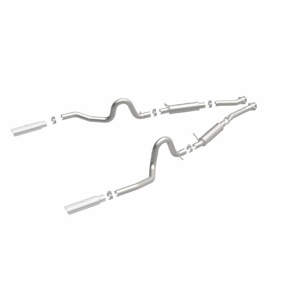 MagnaFlow Exhaust Products 15673 Competition Series Stainless 2.5 in Cat-Back for Select Ford Mustang