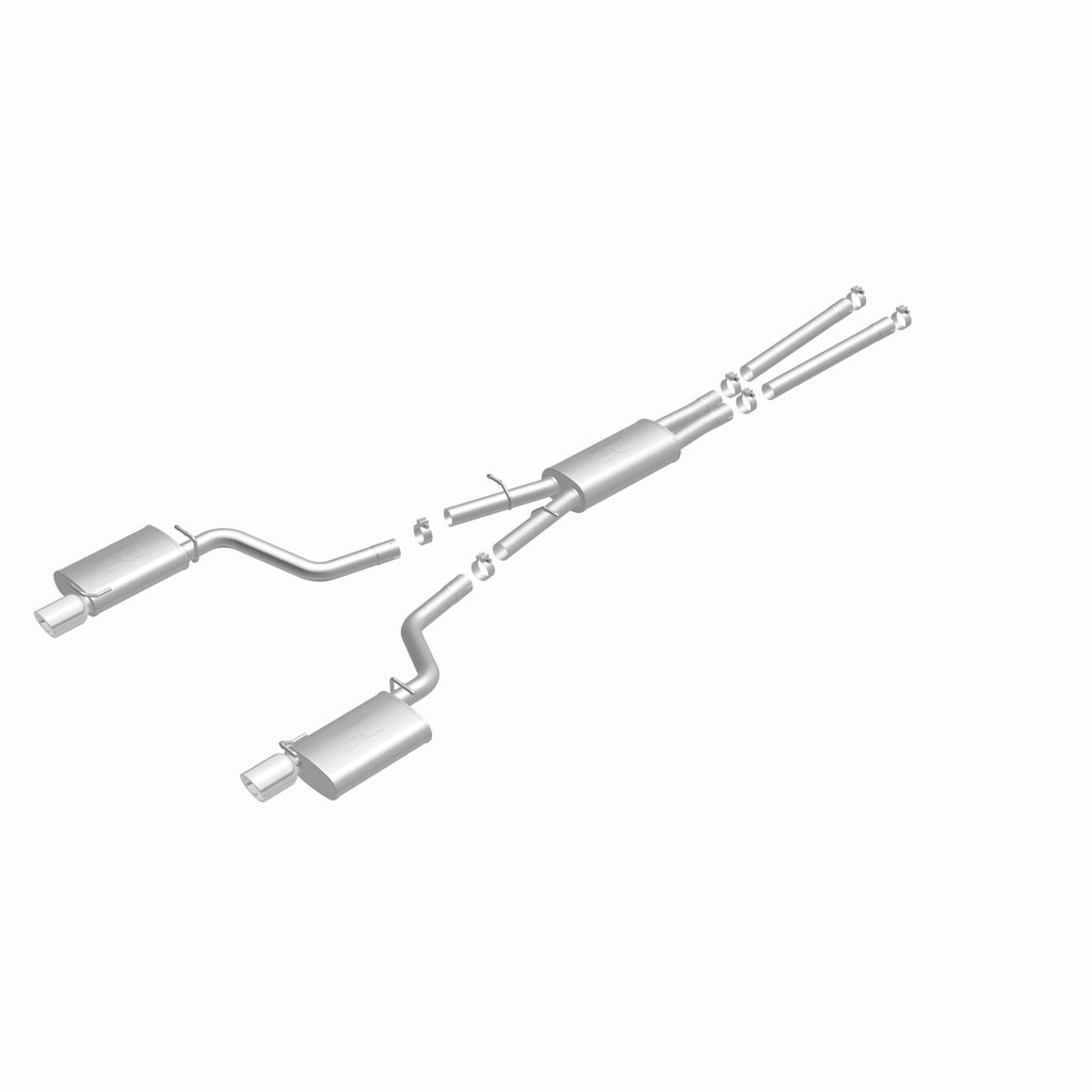 MagnaFlow Exhaust Products 15628 Street Series Polished Cat-Back System for Select Dodge Charger, Dodge Magnum