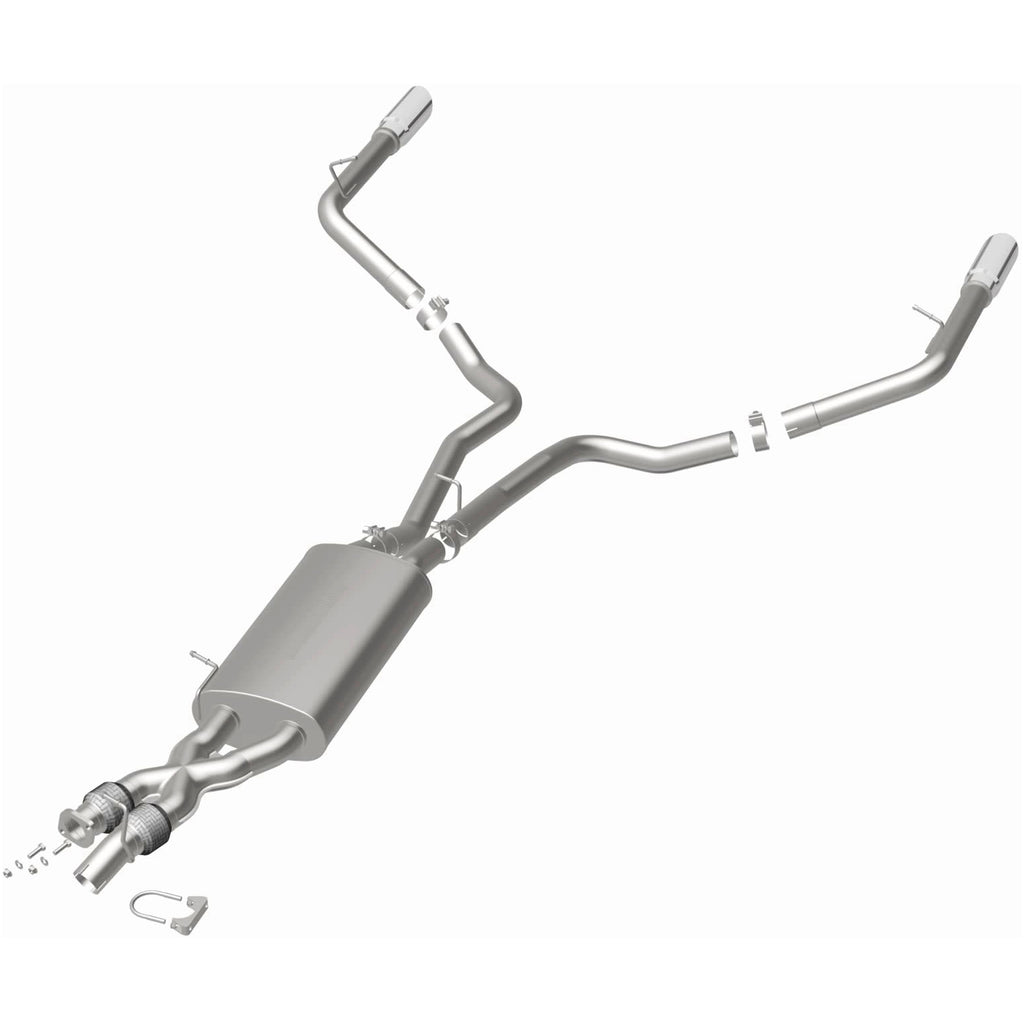 MagnaFlow Exhaust Products 15579 Touring Series Polished Cat-Back System for Select Land Rover Range Rover Sport