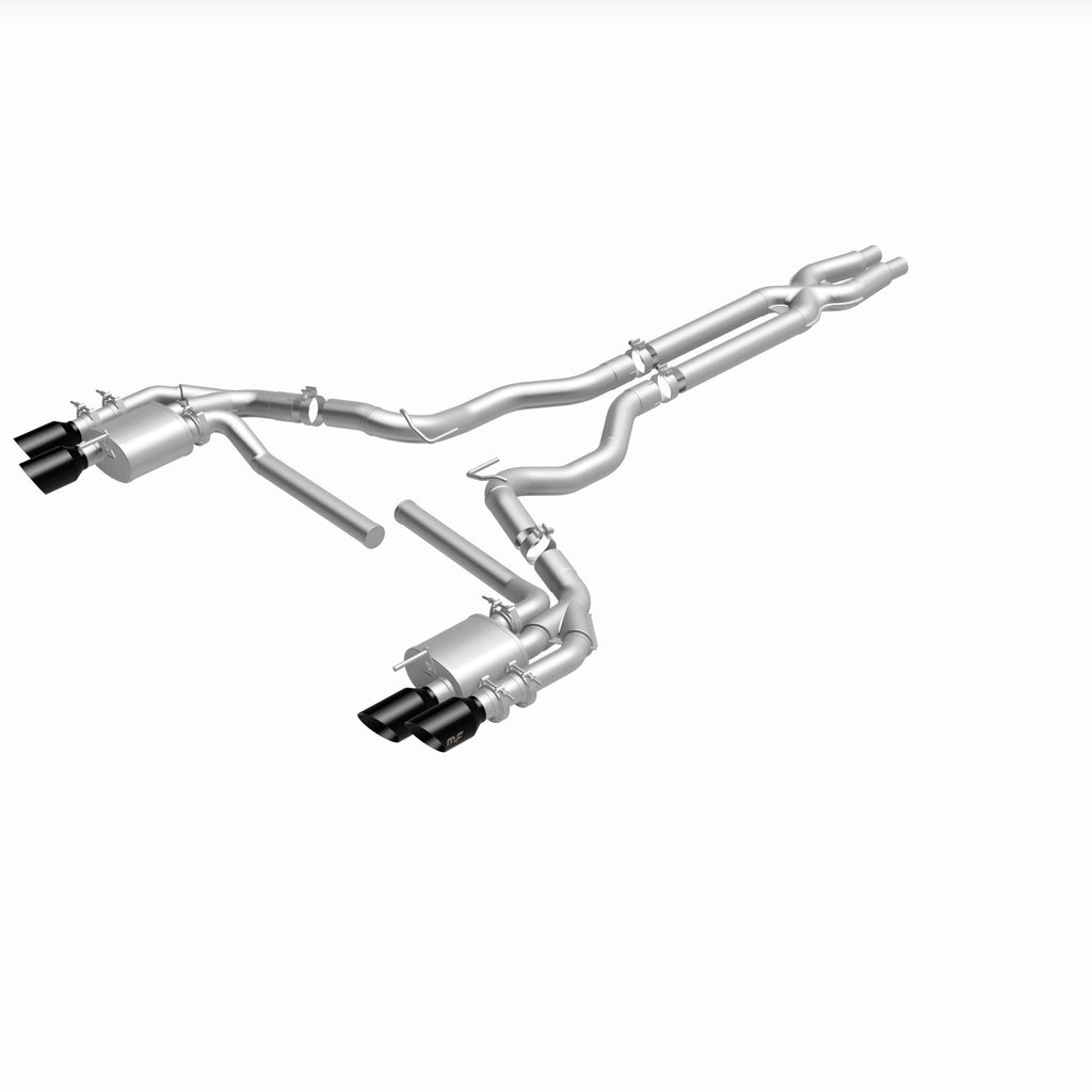 MagnaFlow Exhaust Products 19579 NEO Series Black Chrome Tips Cat-Back System for Select Ford Mustang