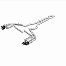 Load image into Gallery viewer, MagnaFlow Exhaust Products 19579 NEO Series Black Chrome Tips Cat-Back System for Select Ford Mustang