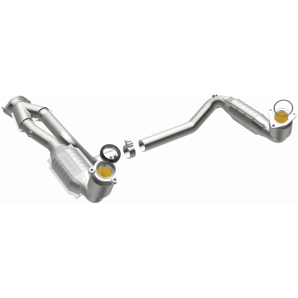 MagnaFlow Exhaust Products 458062 California CARB Direct-Fit Catalytic Converter for Select Cadillac Escalade, Chevrolet Avalanche 1500, Chevrolet Silverado 1500, Chevrolet Suburban 1500, Chevrolet Tahoe, GMC Sierra 1500, GMC Yukon, GMC Yukon XL