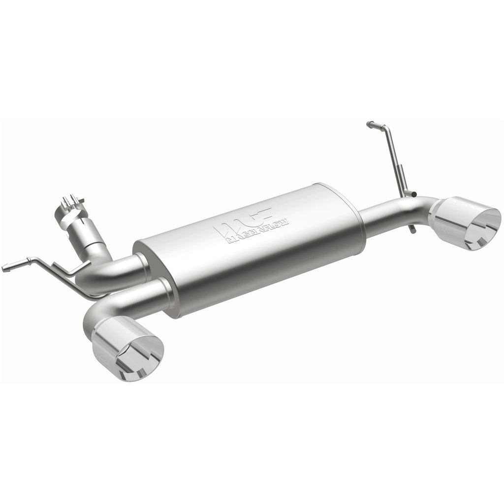 MagnaFlow Exhaust Products 15178 Street Series Polished Axle Back System for Select Jeep Wrangler, Jeep Wrangler JK