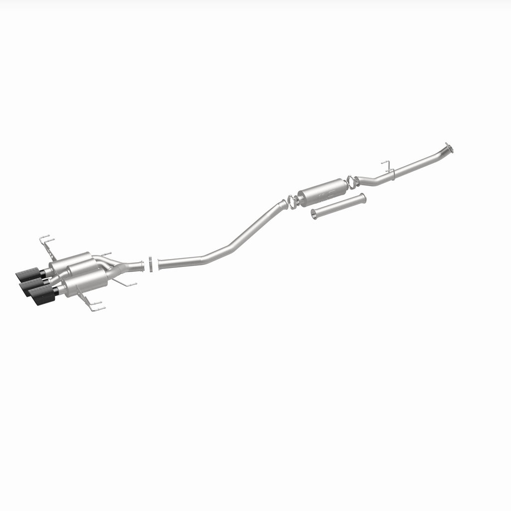 MagnaFlow Exhaust Products 19383 xMOD Series Carbon Fiber Tips Cat-Back System for Select Honda Civic