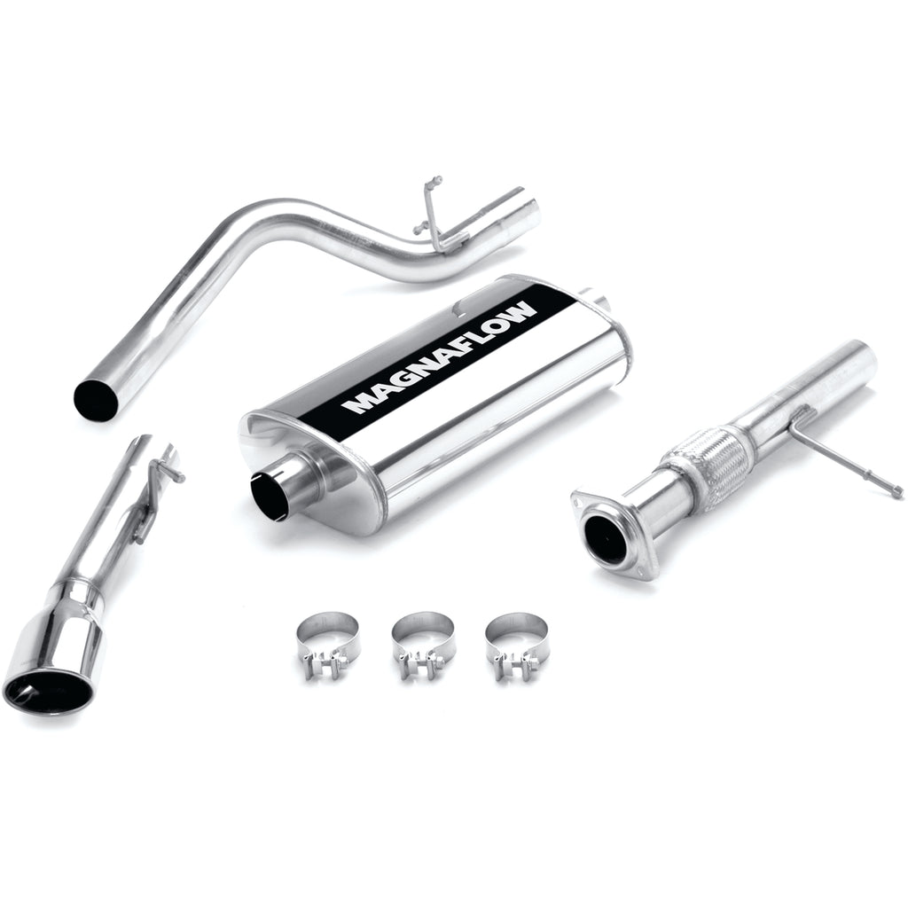 MagnaFlow Exhaust Products 16672 Street Series Polished Cat-Back System for Select Chevrolet Tahoe, GMC Yukon