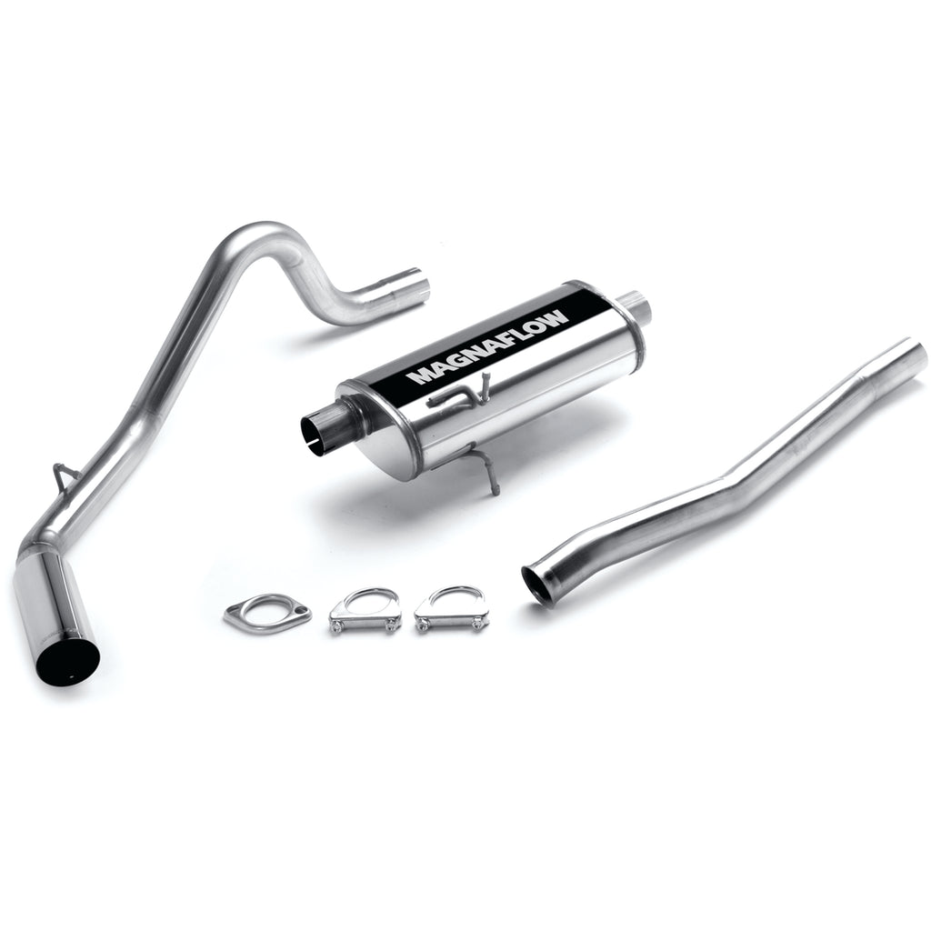 MagnaFlow Exhaust Products 15679 Street Series Polished Cat-Back System for Select Ford Ranger, Mazda B3000, Mazda B4000