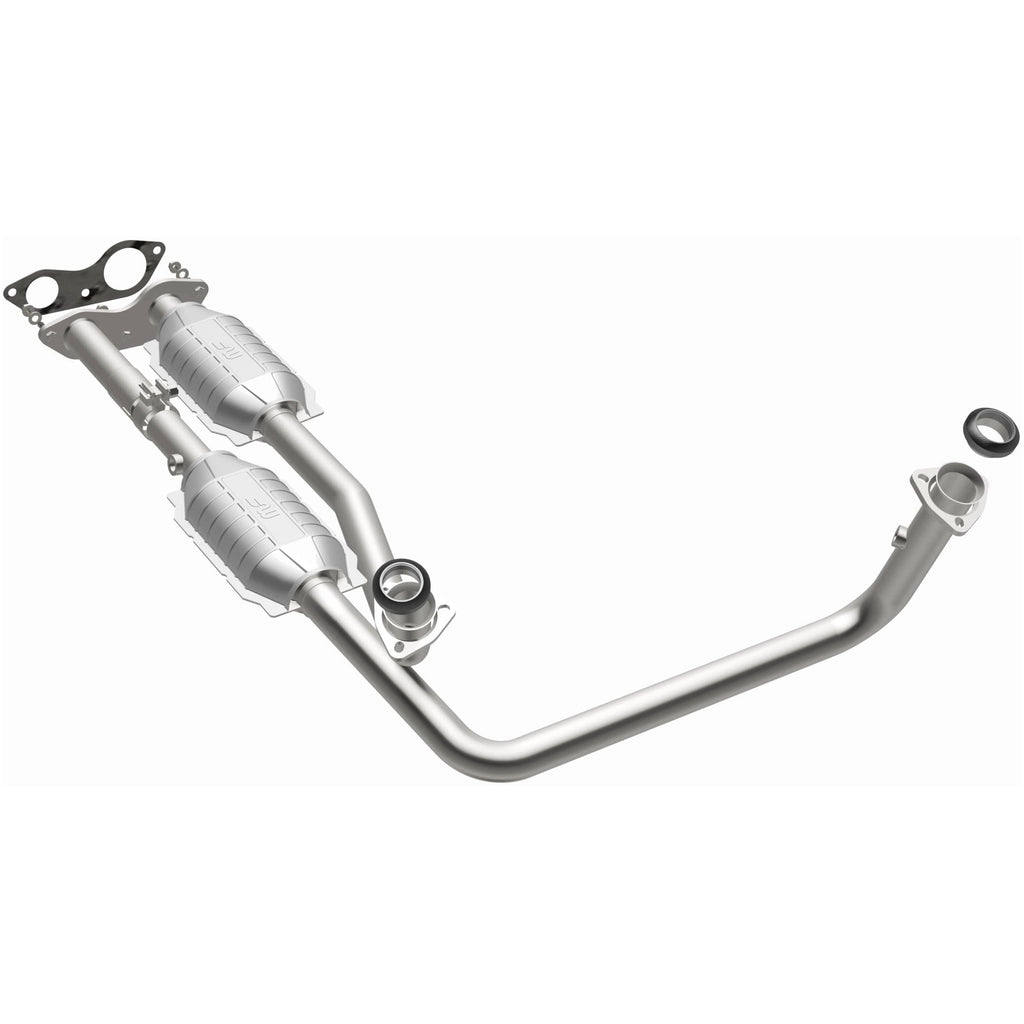 MagnaFlow Exhaust Products 23453 HM Grade Direct-Fit Catalytic Converter for Select Cadillac Escalade, Chevrolet C1500, Chevrolet C1500 Suburban, Chevrolet C2500, Chevrolet K1500, Chevrolet K1500 Suburban, Chevrolet Tahoe, GMC C1500, GMC C1500 Suburban,