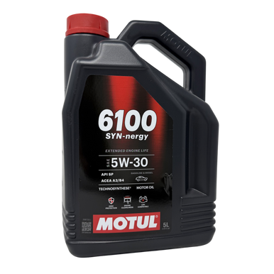 Motul 113145 6100 SYN-nergy 5W30 Synthetic Engine Oil - 5L