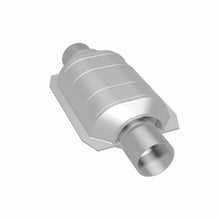 Load image into Gallery viewer, MagnaFlow Exhaust Products 91005 Standard Grade Universal Catalytic Converter for Select Audi V8 Quattro, Buick Regal, Buick Skylark, Chevrolet LLV, Chevrolet S10, Chrysler Cordoba, Chrysler Daytona, Chrysler Imperial, Chrysler LeBaron, Chrysler New
