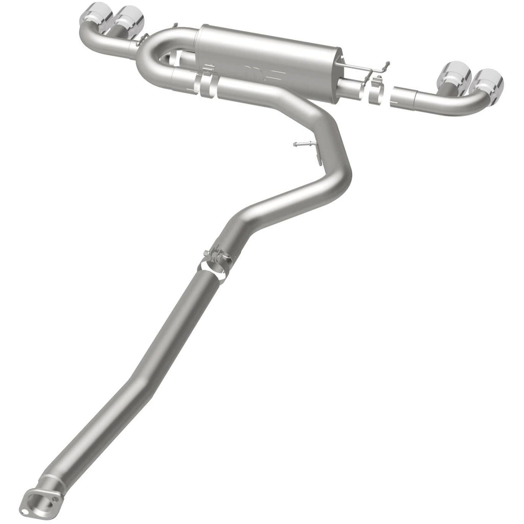 MagnaFlow Exhaust Products 16824 Street Series Polished Cat-Back System for Select Subaru Impreza