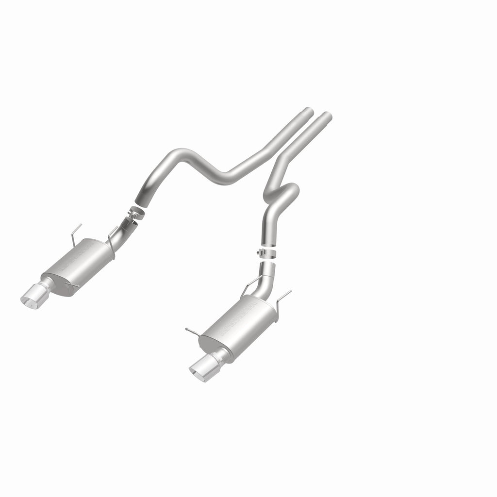 MagnaFlow Exhaust Products 15149 Street Series Polished Cat-Back System for Select Ford Mustang