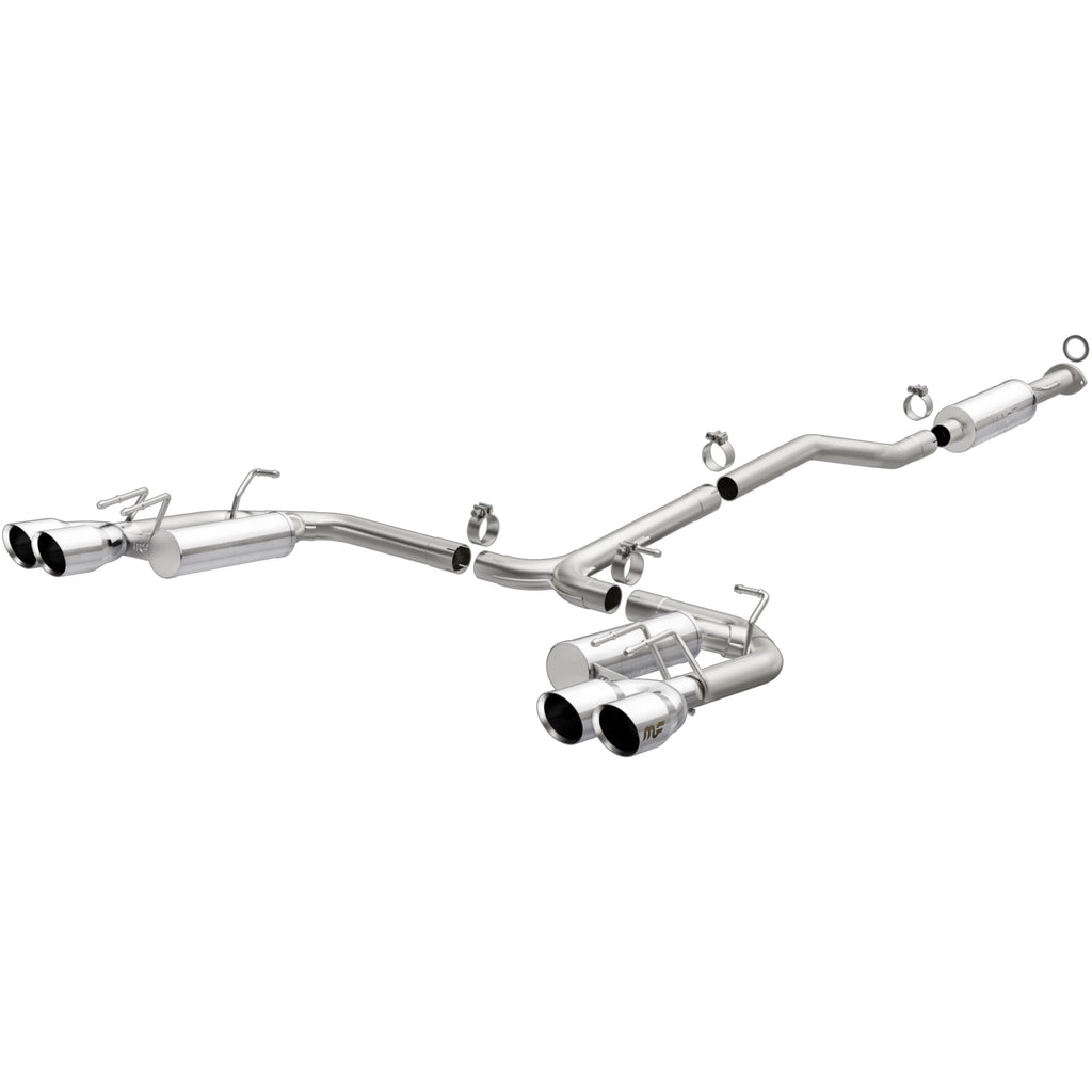MagnaFlow Exhaust Products 19411 Street Series Polished Cat-Back System for Select Toyota Camry