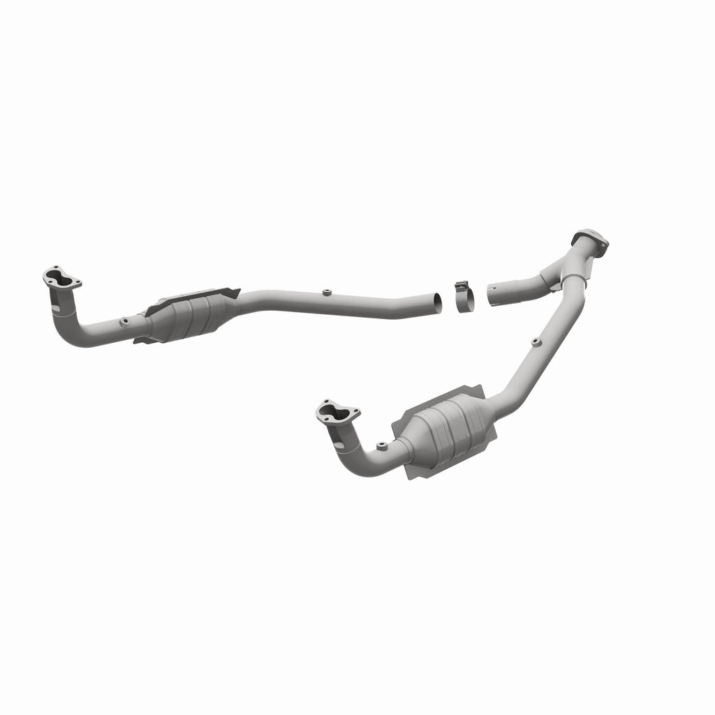 MagnaFlow Exhaust Products 93690 HM Grade Direct-Fit Catalytic Converter for Select Land Rover Defender 90, Land Rover Discovery