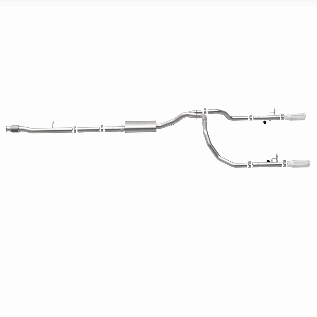 MagnaFlow Exhaust Products 19471 Street Series Polished Cat-Back System for Select Chevrolet Silverado 1500, Chevrolet Silverado LTD, GMC Sierra 1500, GMC Sierra Limited
