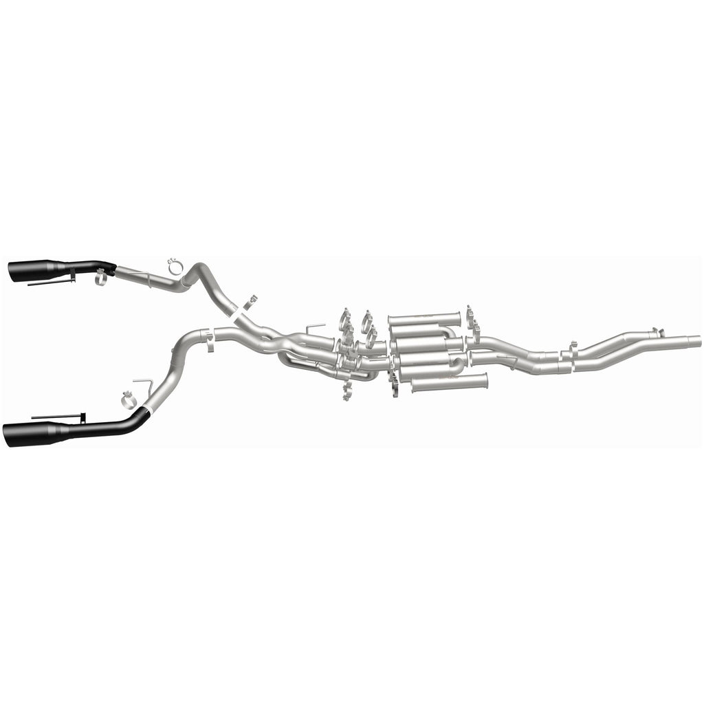 MagnaFlow Exhaust Products 19651 xMOD Series Black Coated Tips Cat-Back System for Select Ford F-150