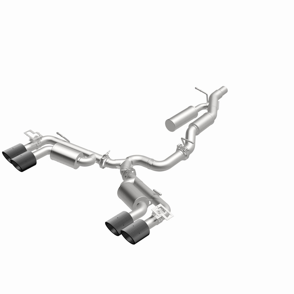 MagnaFlow Exhaust Products 19617 NEO Series Carbon Fiber Tips Cat-Back System for Select Volkswagen Golf R