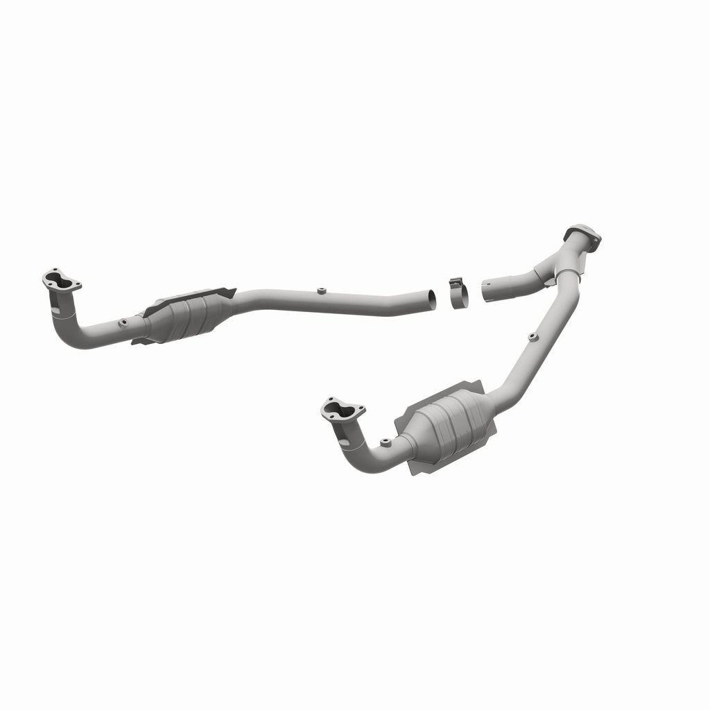 MagnaFlow Exhaust Products 93690 HM Grade Direct-Fit Catalytic Converter for Select Land Rover Defender 90, Land Rover Discovery