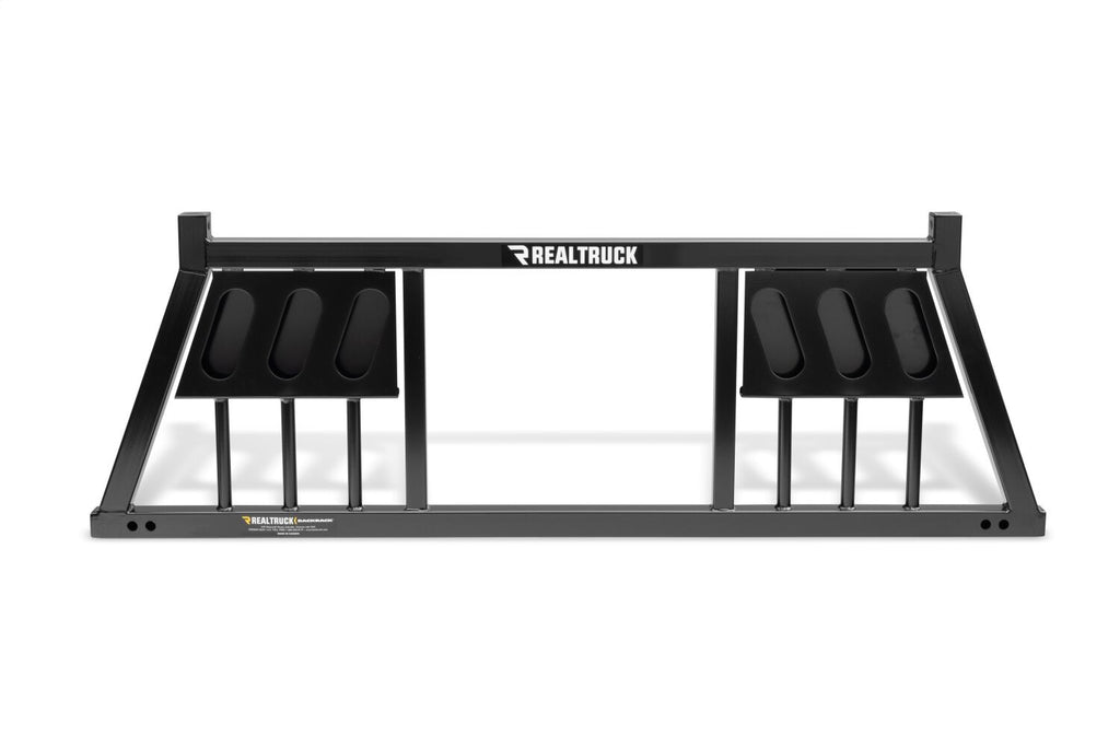 Backrack 149TL Three Light Headache Rack Frame for Select Chevrolet Silverado 1500, Chevrolet Silverado LD, Chevrolet Silverado LTD, Chevrolet Silverado HD, Chevrolet Silverado HD, Ford F-150, Ford F-150 Lightning, GMC Sierra 1500, GMC Sierra Limited,