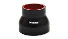 Load image into Gallery viewer, 4-Ply-Reinforced-Silicone-Transition-Connector---4In-I.D.-X-5In-I.D.-X-3In-Long-(Black)
