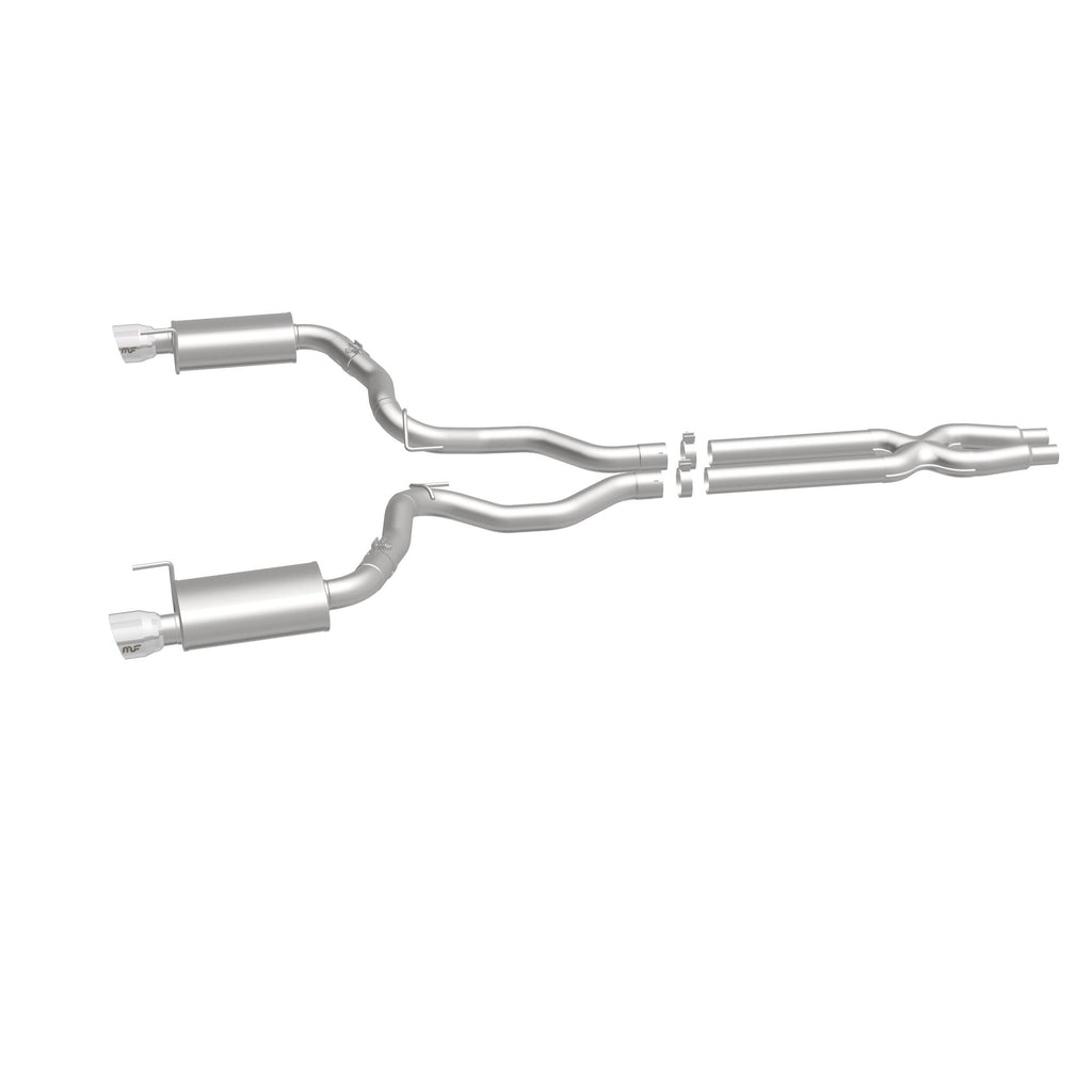 MagnaFlow Exhaust Products 19100 Street Series Polished Cat-Back System for Select Ford Mustang