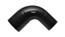Load image into Gallery viewer, 4-Ply-Reinforced-Silicone-90-Degree-Transition-Elbow---2.75In-I.D.-X-3In-I.D.-(Black)
