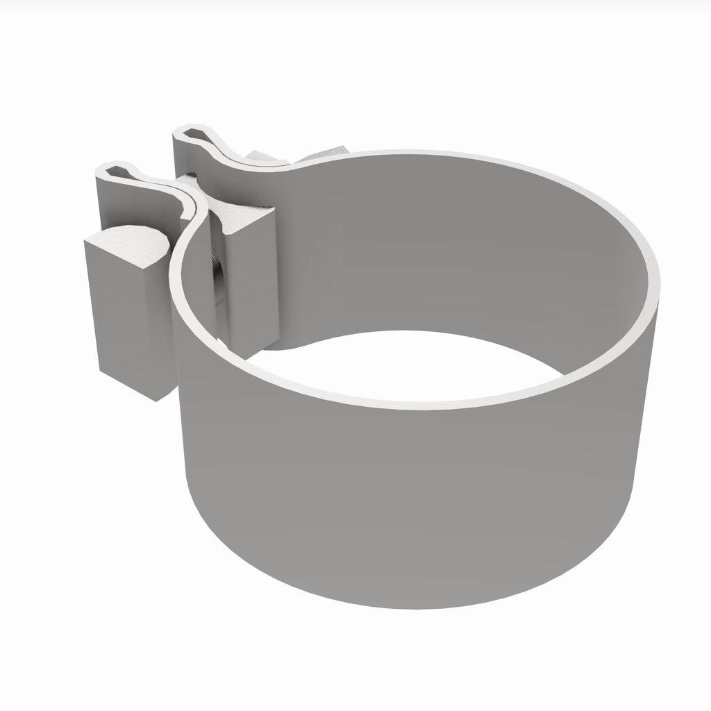 MagnaFlow Exhaust Products 10161 10 pk - Lap Joint Band Clamp - 2.25in.