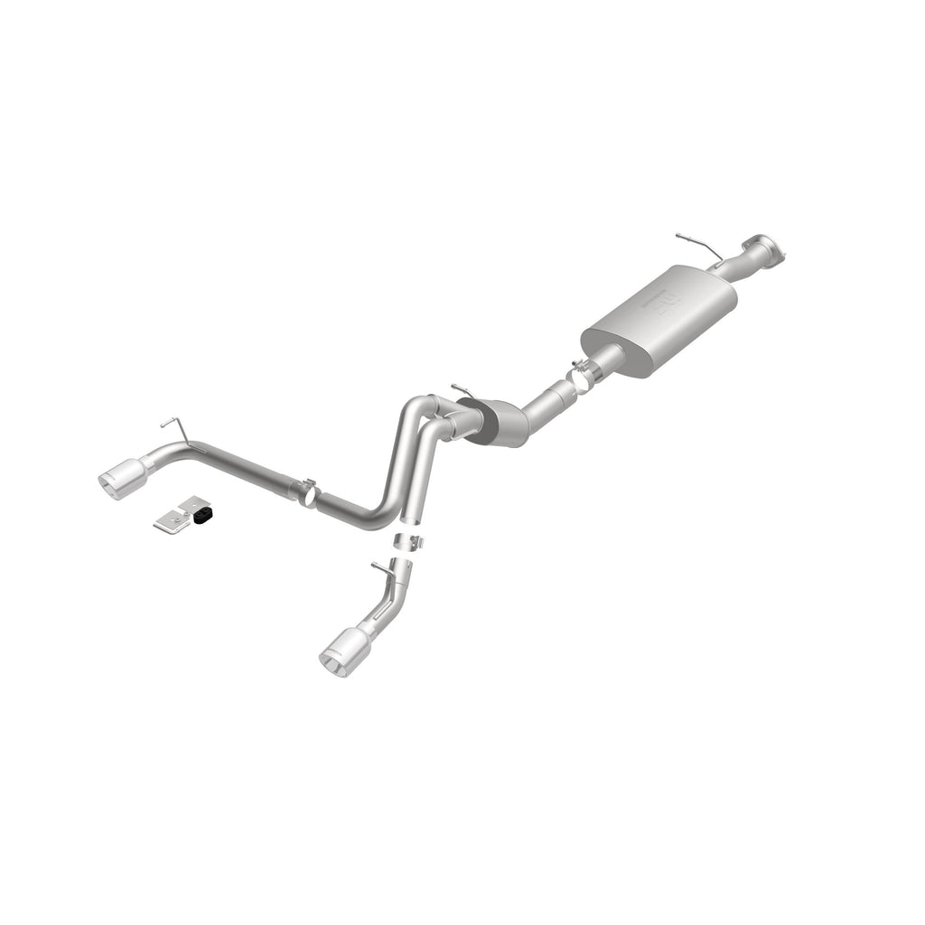 MagnaFlow Exhaust Products 16772 Street Series Polished Cat-Back System for Select Hummer H2