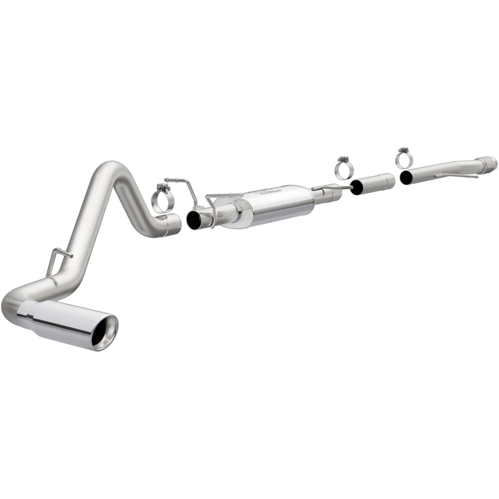 MagnaFlow Exhaust Products 15267 Street Series Polished Cat-Back System for Select Chevrolet Silverado 1500, Chevrolet Silverado LD, GMC Sierra 1500, GMC Sierra Limited
