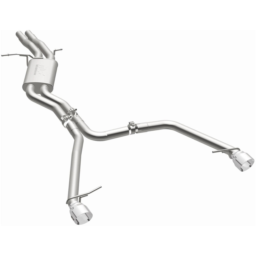 MagnaFlow Exhaust Products 15378 Street Series Polished Cat-Back System for Select Audi Q5
