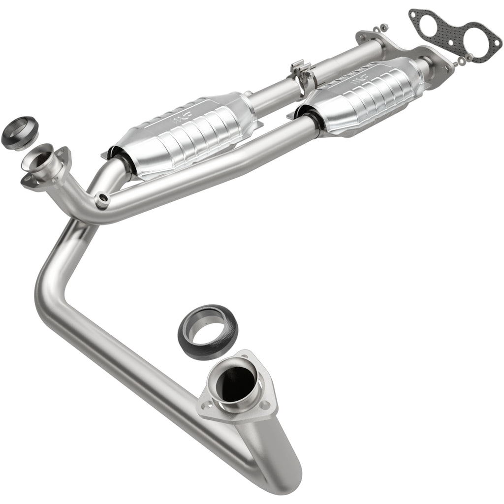 MagnaFlow Exhaust Products 23453 HM Grade Direct-Fit Catalytic Converter for Select Cadillac Escalade, Chevrolet C1500, Chevrolet C1500 Suburban, Chevrolet C2500, Chevrolet K1500, Chevrolet K1500 Suburban, Chevrolet Tahoe, GMC C1500, GMC C1500 Suburban,
