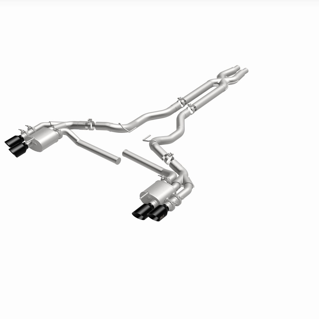 MagnaFlow Exhaust Products 19579 NEO Series Black Chrome Tips Cat-Back System for Select Ford Mustang