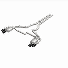 Load image into Gallery viewer, MagnaFlow Exhaust Products 19579 NEO Series Black Chrome Tips Cat-Back System for Select Ford Mustang