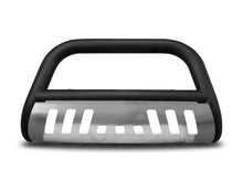 Load image into Gallery viewer, Armordillo 7141193 02-06 Chevrolet Avalanche 2500 Classic Bull Bar - Matte Black W/Alum. Skid Plate for Select Chevrolet Avalanche