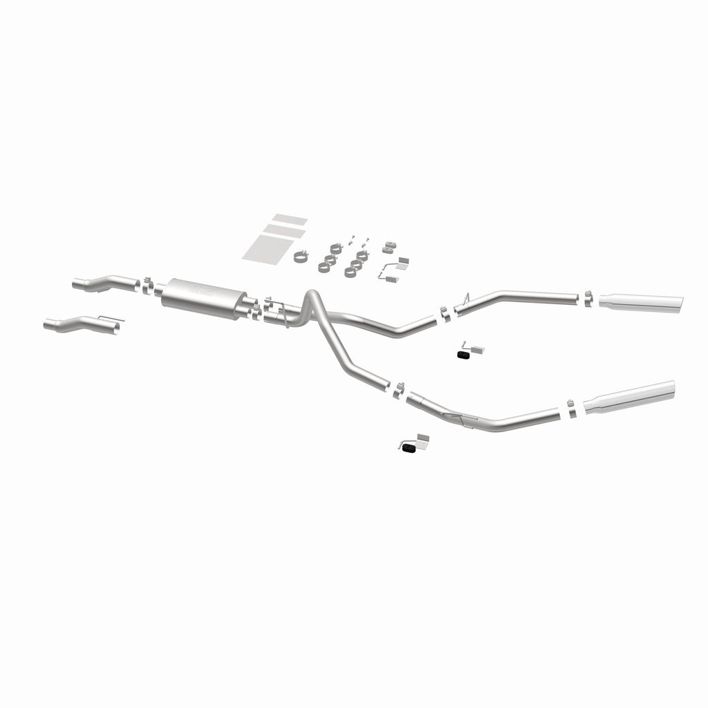 MagnaFlow Exhaust Products 15460 Street Series Polished Cat-Back System for Select Ford F-150