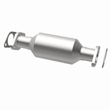 Load image into Gallery viewer, MagnaFlow Exhaust Products 23235 Standard Grade Direct-Fit Catalytic Converter for Select Dodge Challenger, Dodge Colt, Hyundai Excel, Mitsubishi Cordia, Mitsubishi Mirage, Mitsubishi Precis, Mitsubishi Tredia, Plymouth Champ, Plymouth Colt